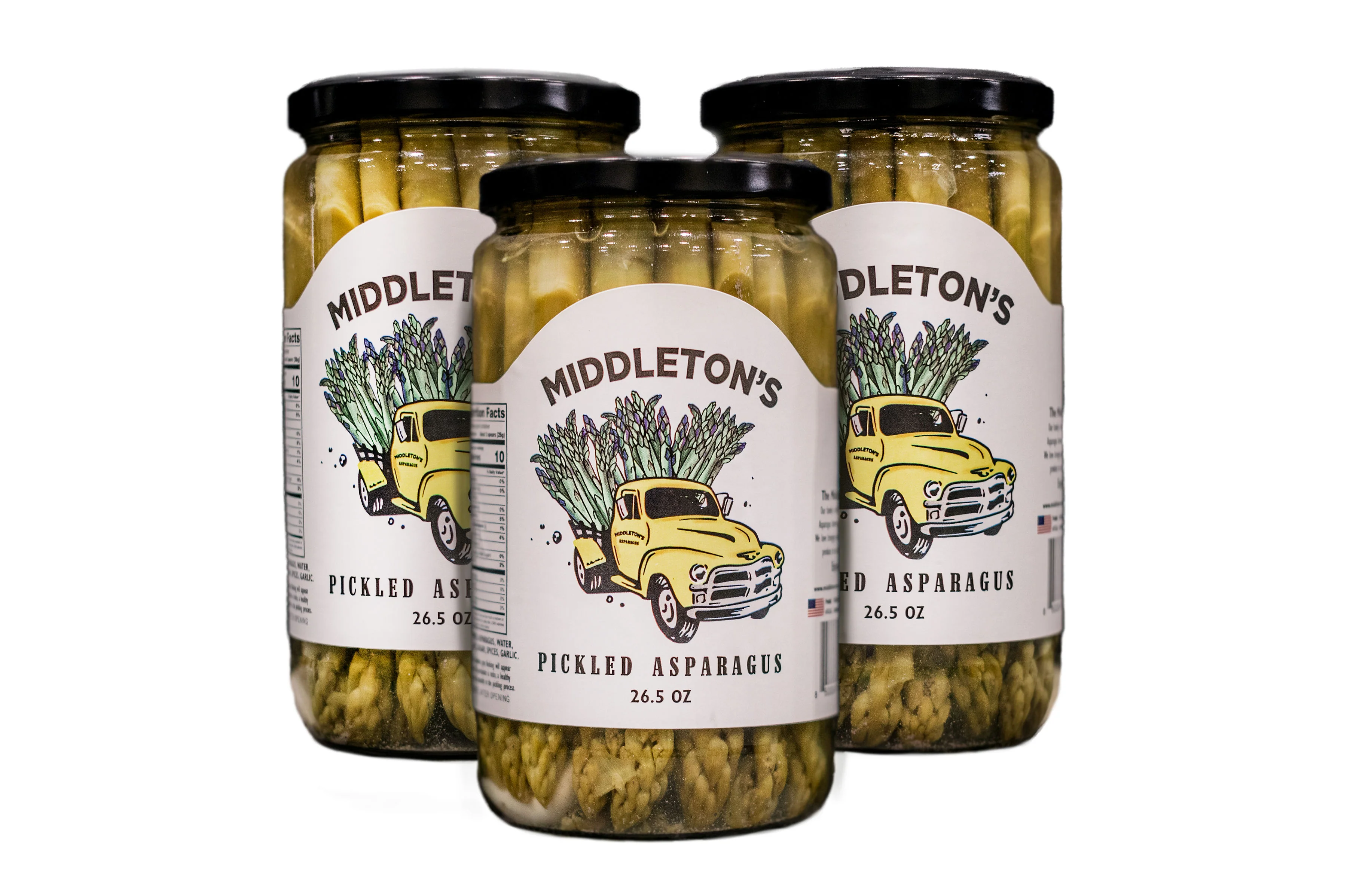 Middleton Farms Pickled Asparagus Three Pack