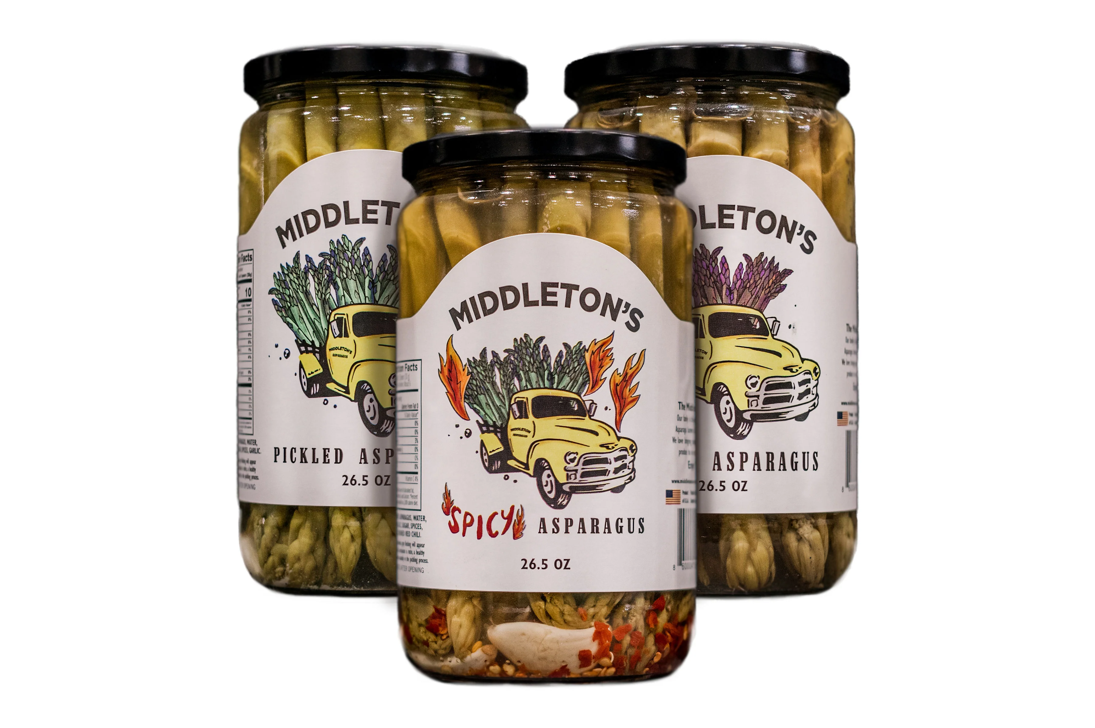 Middleton Farms Pickled Asparagus Three Pack - Image 3